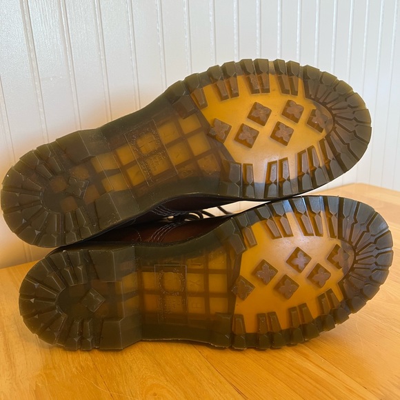 Doc Marten 1460 Serena Women’s Faux Fur Lined Leather Boots / Tan Farrier / 9 - Picture 7 of 8